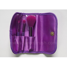 Cosméticos de beleza Nylon Hair Makeup Brush Set 3 Peças